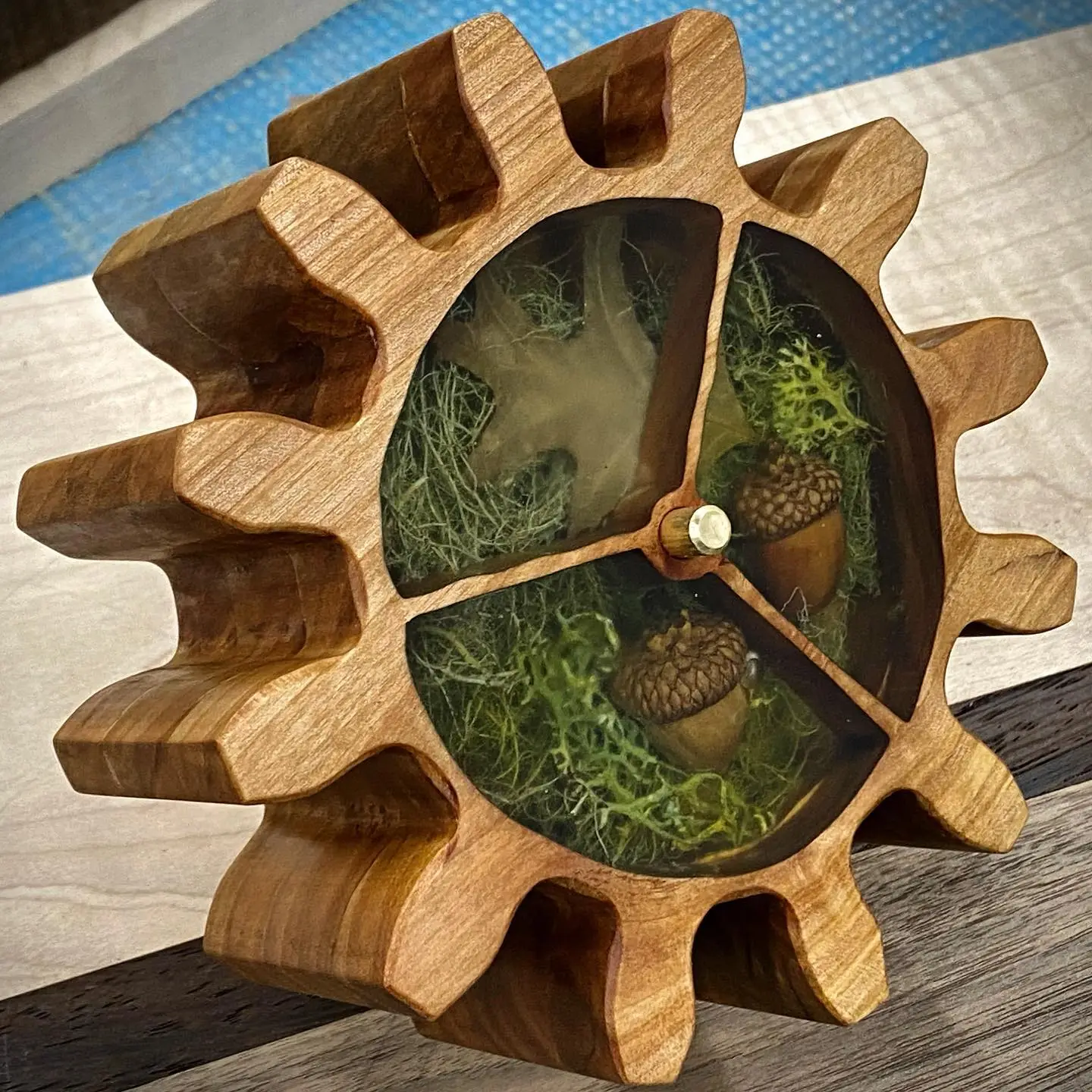 Cherry Table Underside