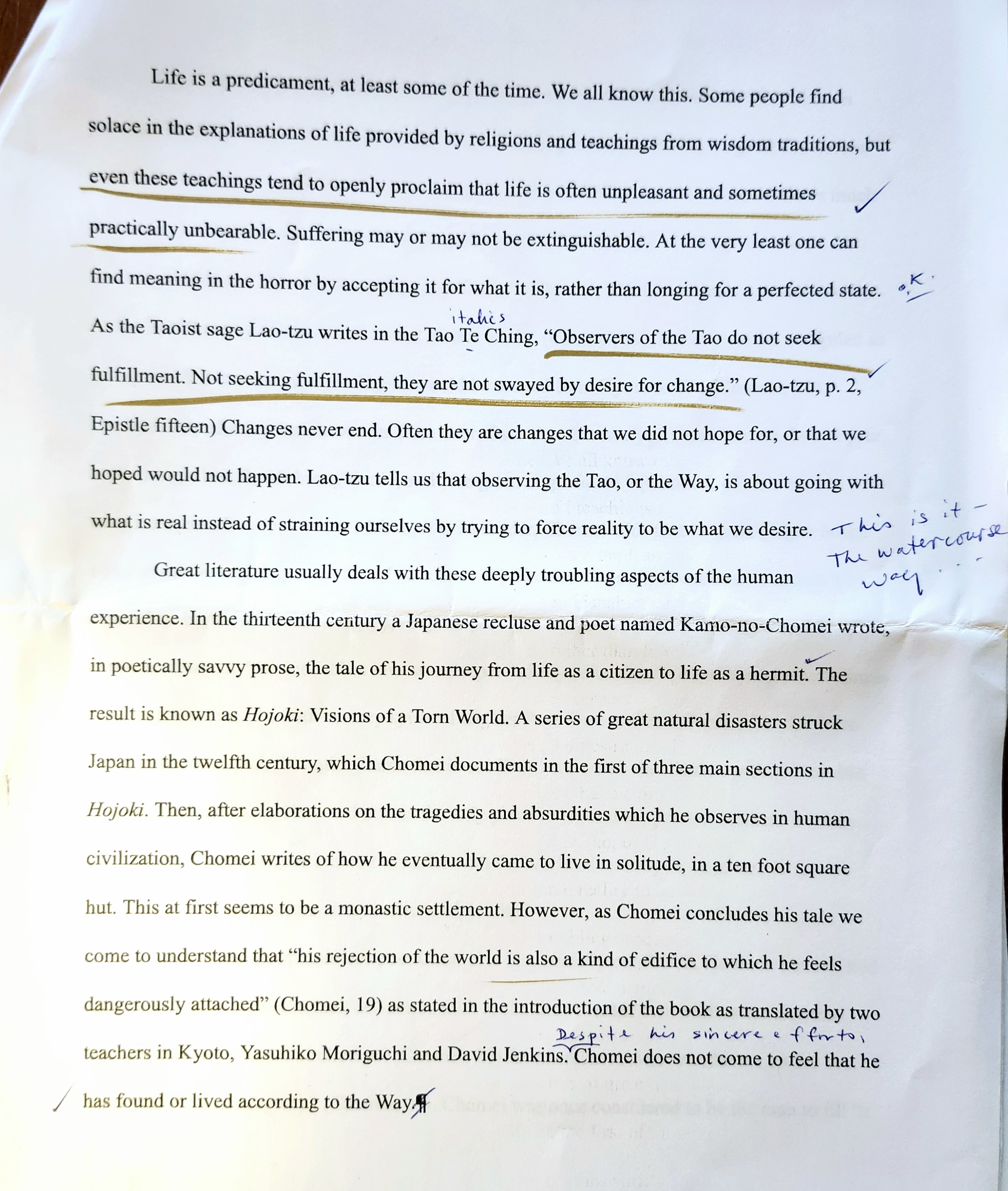 Essay page 1