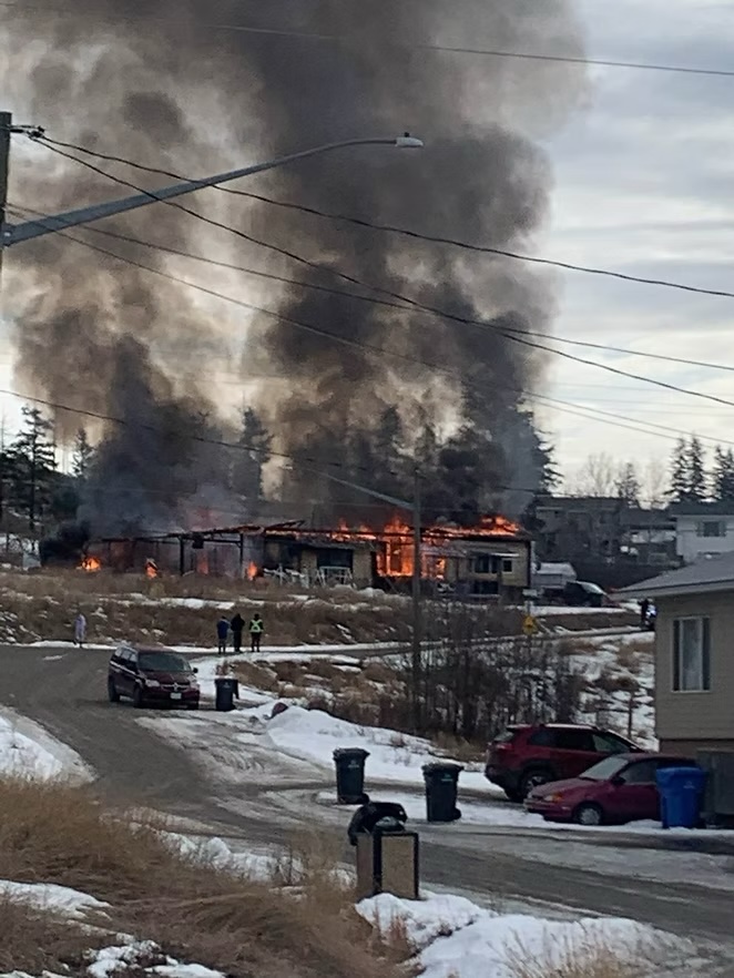 Charles Joseph's home and workshop burned down